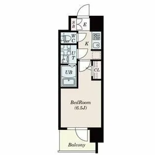 S-RESIDENCE城東SEVER【12階】の間取り
