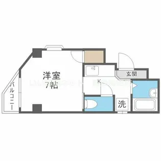 GLOBAL【4階】の間取り