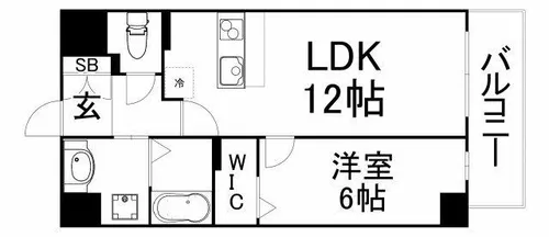 LAZO上汐【3階】の間取り