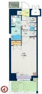 サヴォイレジェント【7階】の間取り