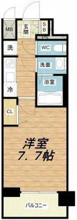 プレサンス大正フレンジ【8階】の間取り