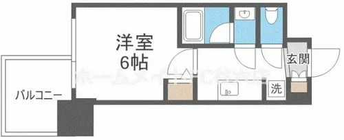 コンフォリア・リヴ大阪本町【11階】の間取り