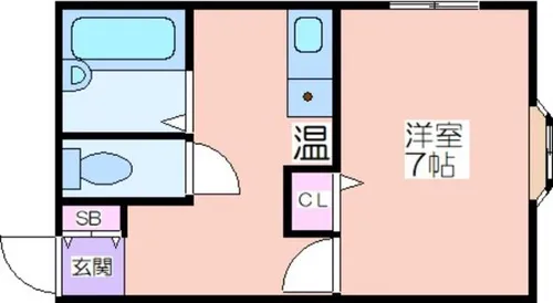 メビウス帝塚山西レジデンス【3階】の間取り