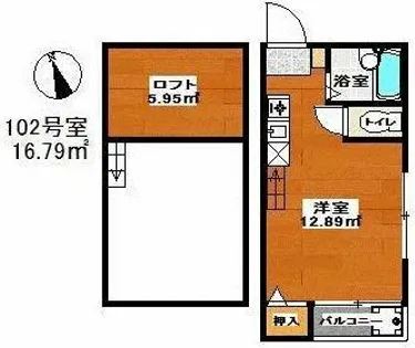 セ・ピア天神南【1階】の間取り