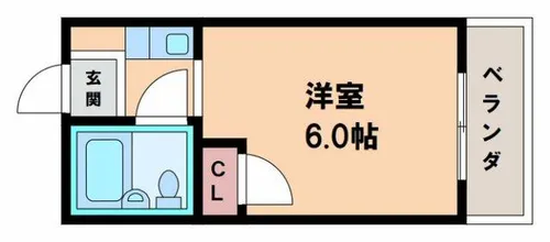 コーニッシュアビコⅠ【4階】の間取り