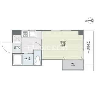 メゾン・ド・大濠【4階】の間取り