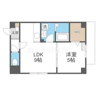 アリビラ鶴橋【1階】の間取り