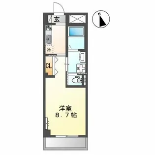 アウルム【3階】の間取り