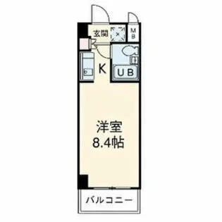 愛知県名古屋市港区浜2丁目【マンション】の間取り