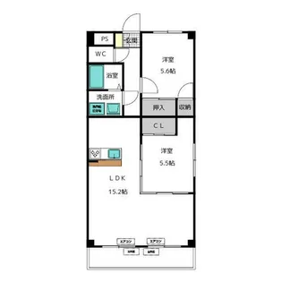 シェレンバウム【1階】の間取り