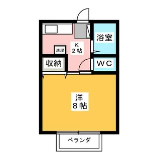 サンガーデン猪高台【1階】の間取り