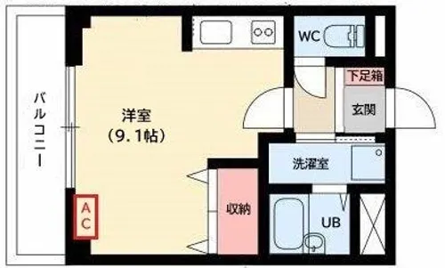 エメラルドノービレⅡ【1階】の間取り