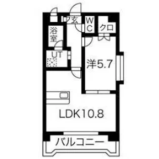 レジェンド21【5階】の間取り