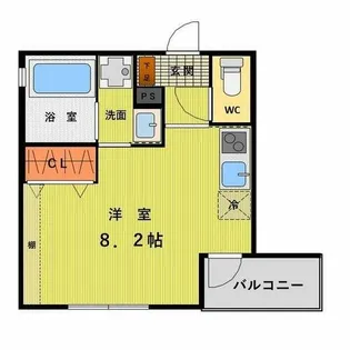 Casa Avenue Kanayama【3階】の間取り