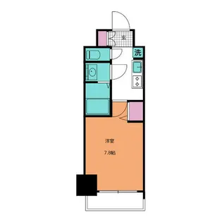 1Kの間取り画像