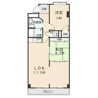 オオタ上菅ビル【1階】の間取り