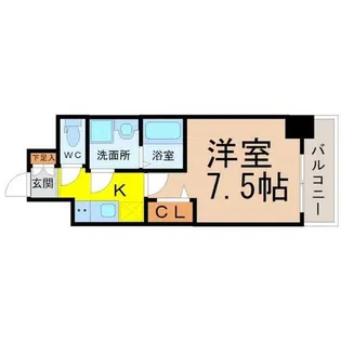 プレサンス桜通ザ・タイムズ【2階】の間取り