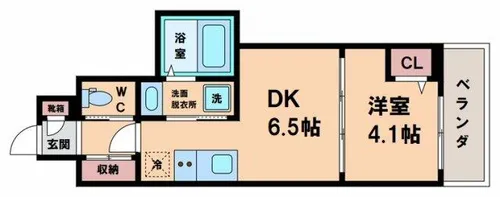 クローバー・グランデ我孫子【12階】の間取り