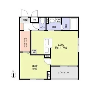 F&P【5階】の間取り