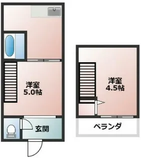 兵庫県姫路市総社本町【一戸建】の間取り