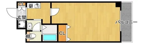 ルミエール新大阪【8階】の間取り