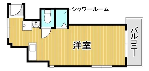 BAICA GALAXY【301号室】の間取り