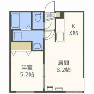 クリスタル・セレニティ【4階】の間取り