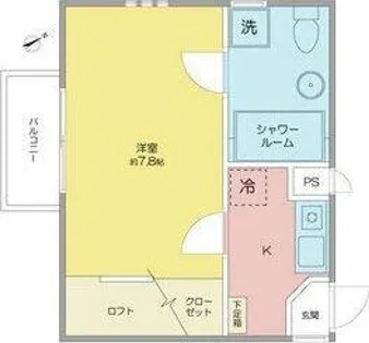 メゾンド・ソレイユ【3階】の間取り