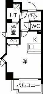 パルティール鶴舞【5階】の間取り