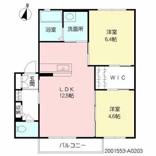 Raffine【2階】の間取り