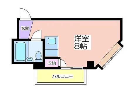 シャトー杉本PARTⅡ【3階】の間取り