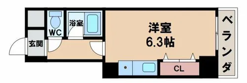 アヴァンセ播磨町【4階】の間取り