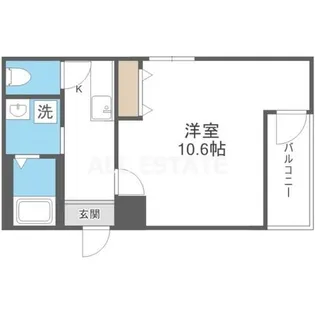 フジパレス城東諏訪ノースⅠ番館【1階】の間取り