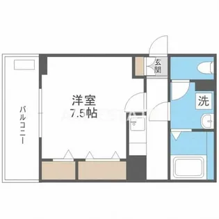 プロシード巽【3階】の間取り
