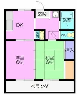 エントピアヒル【2階】の間取り