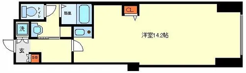 大阪ベイタワーレジデンス【26階】の間取り