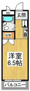 ターニングハイツ【2階】の間取り