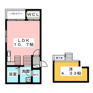 STELLA【1階】の間取り