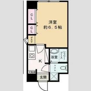 ベルトピア飾磨【5階】の間取り