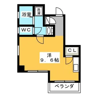 リエス千代田橋【4階】の間取り