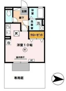 アネックス天満【1階】の間取り