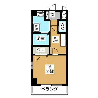 SH丸の内【3階】の間取り