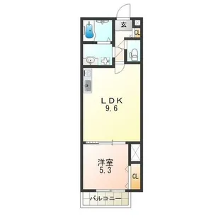 ラモーナ照ヶ丘2【2階】の間取り