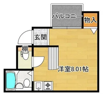 オンセ・カーサ【4階】の間取り