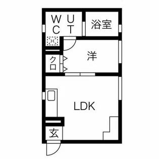 LeGioie(レジョイエ)ささしまライブ駅2【2階】の間取り