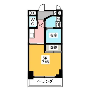 プレディアスタイル白川公園【8階】の間取り