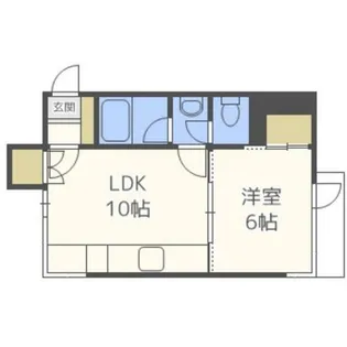 ヴィラプリンス【4階】の間取り