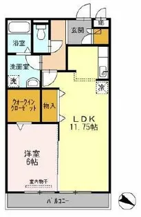 サンシャインビレッジ【2階】の間取り