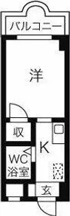 クレールショーワⅡ【4階】の間取り
