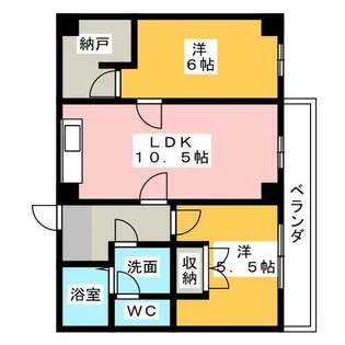 ドリームハイツエリカ【3階】の間取り